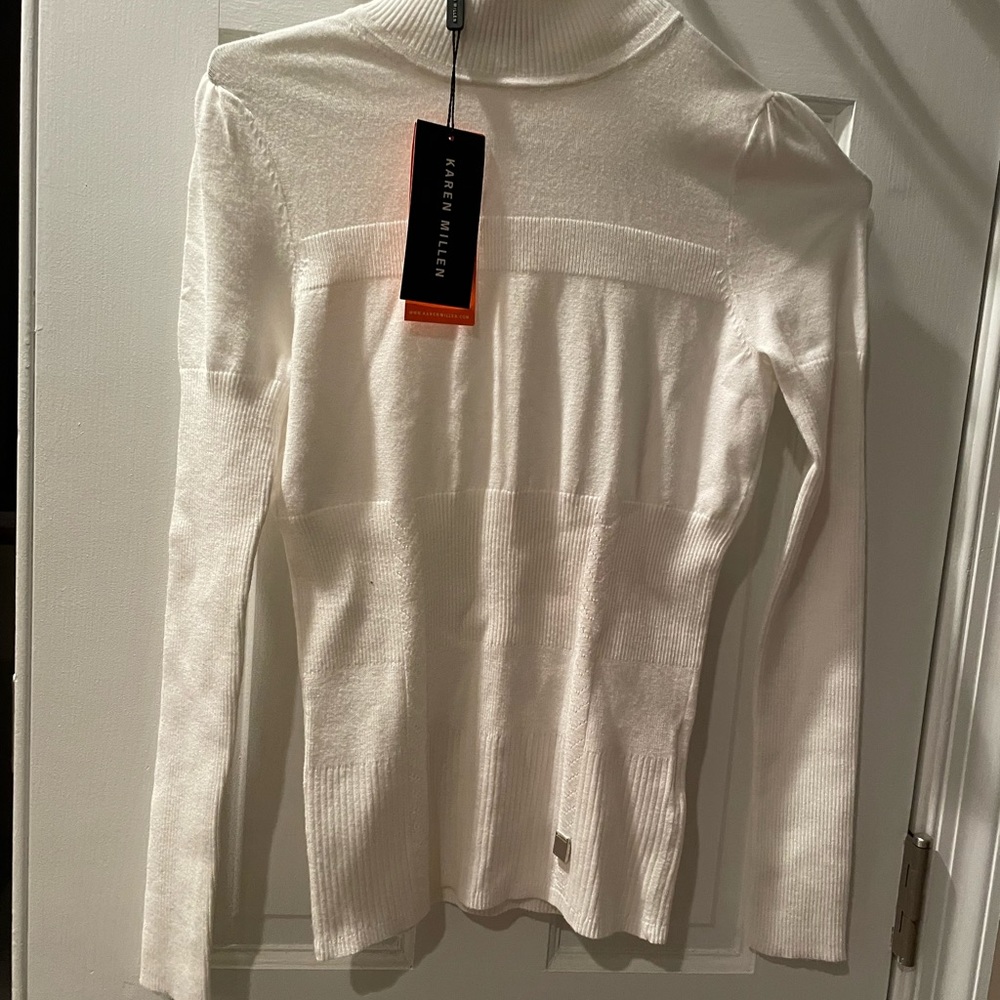 AUTHENTIC NEW WITH TAGS Karen Miller sweater. Never worn. Brand New